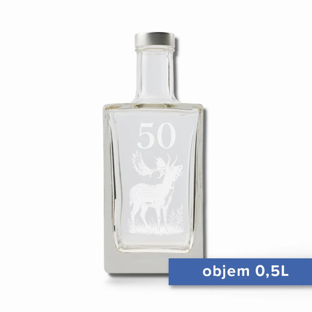 Fľaša s vlastným gravírovaním Qbic