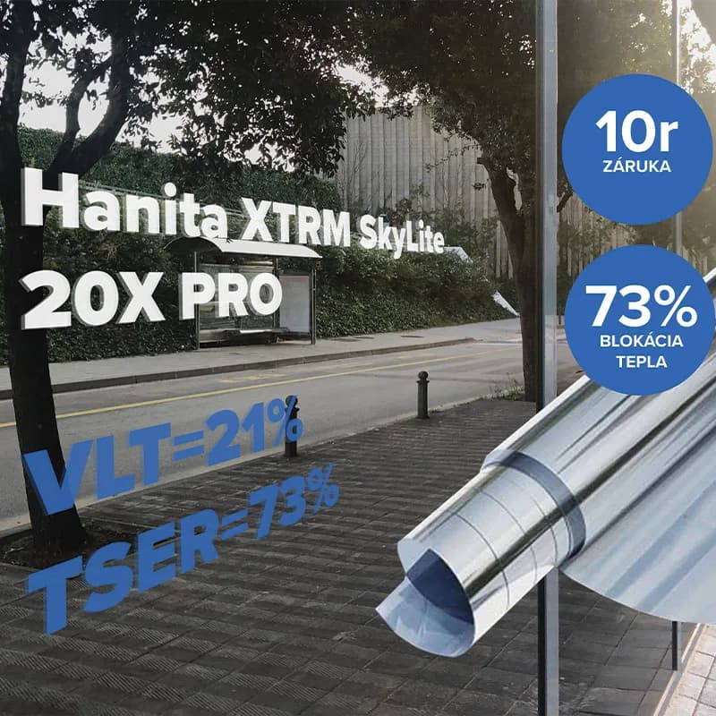 Fólia na sklo Hanita XTRM SkyLite 20X PRO