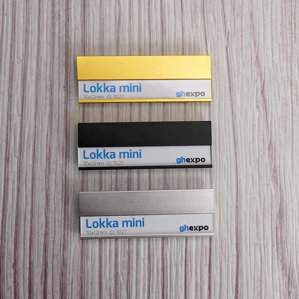 Magnetická menovka na oblečenie Lokka MINI