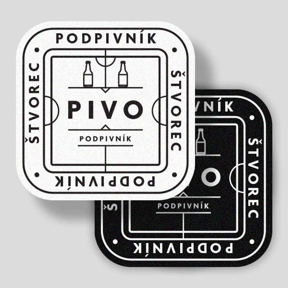 Podpivníky štvorcové