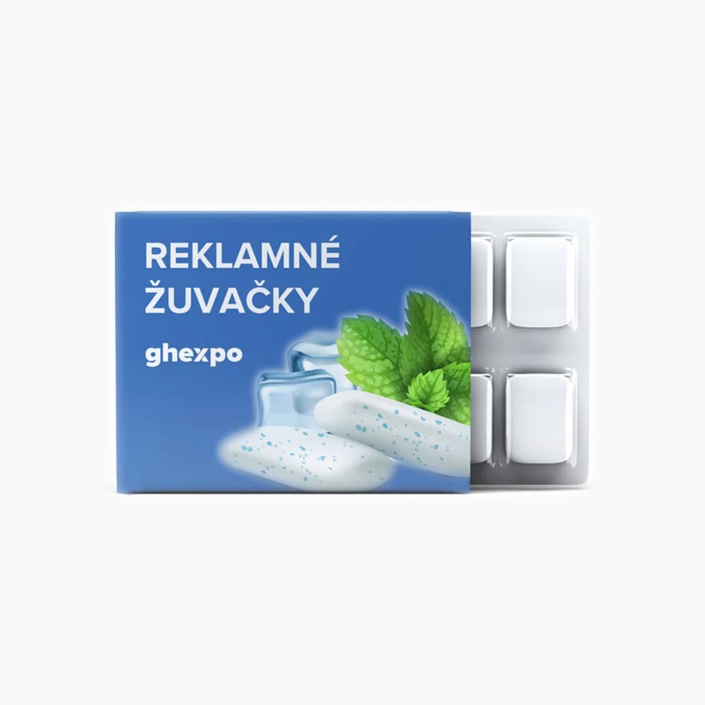 Reklamné žuvačky