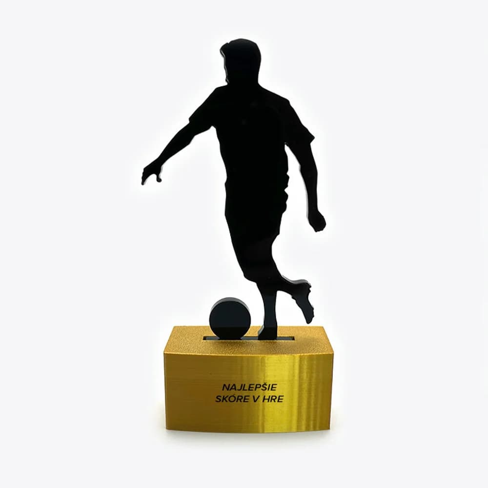 Športové trofeje - futbalista