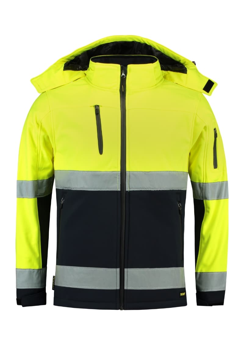 Bi-color EN ISO 20471 Softshell (unisex)