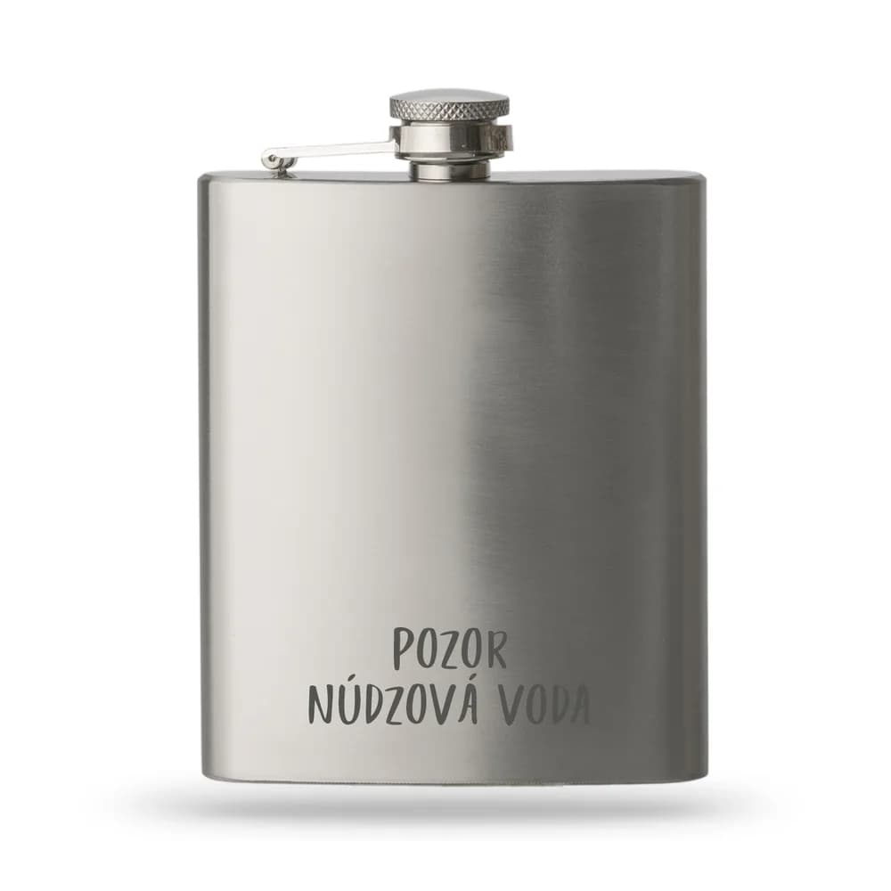 Ploskačka s gravírovaním Amundsen